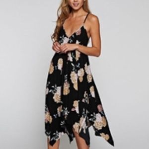 LOVESTITCH Printed Handkerchief Dress EUC S